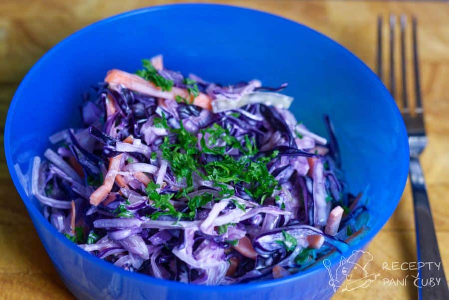 Salát coleslaw - pro ještě lepší chuť a efekt přidejte petržel