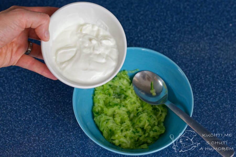 Řecké tzatziki - přidáme jogurt