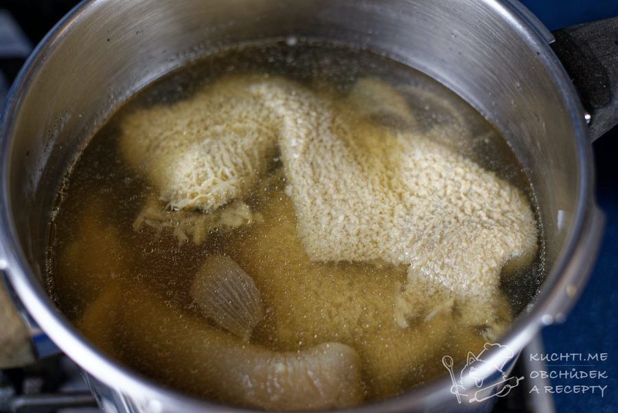 Dršťková polévka - uvaříme si dršťky