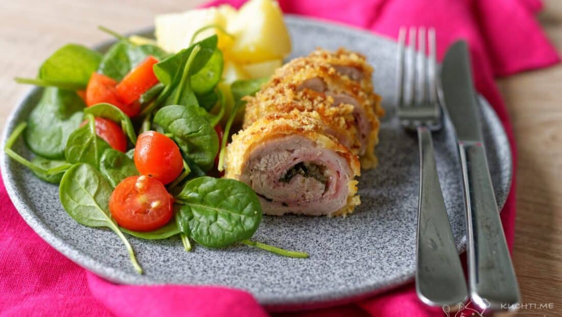 Gordon blue - dokonalá pečená plněná záležitost