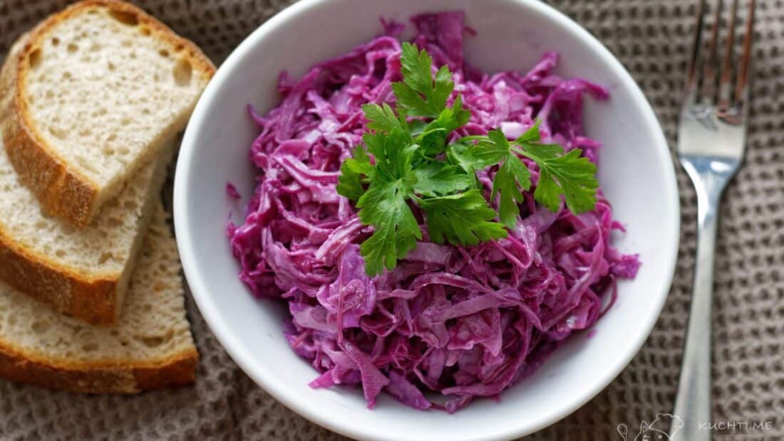 Jednoduše výborný hanácký salát - jednoduchá zelná dobrůtka