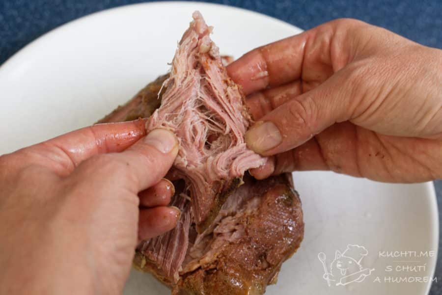 Trhané vepřové maso – maso se nádherně trhá a je plné šťávy