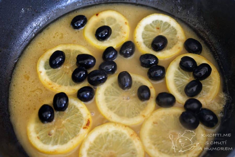 Italská piccata – omáčka je plná výborné citronové chuti