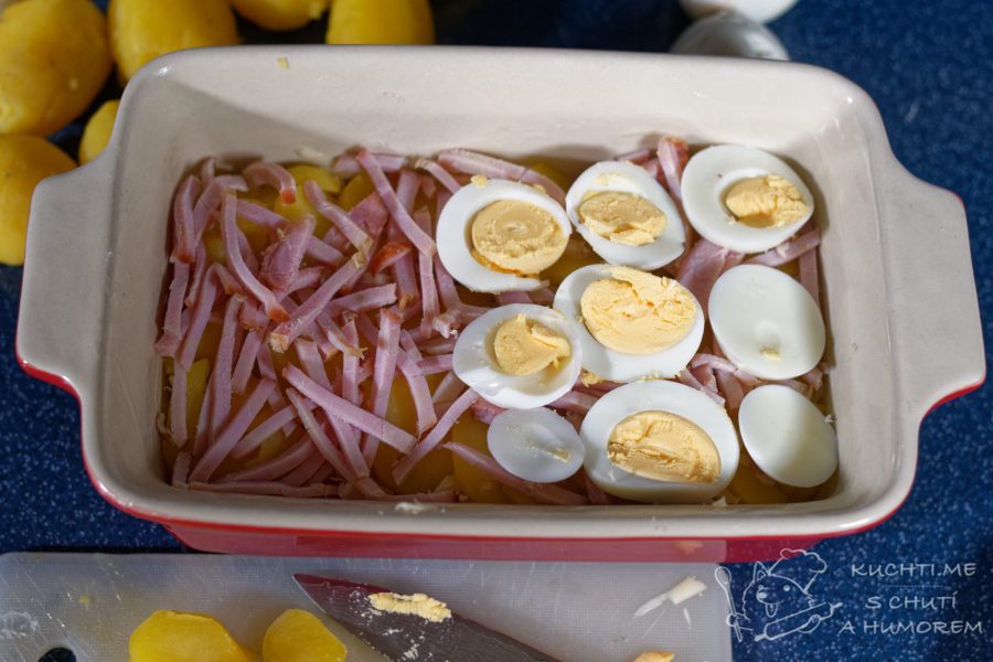 Francouzské brambory - nezapomeneme na vajíčka