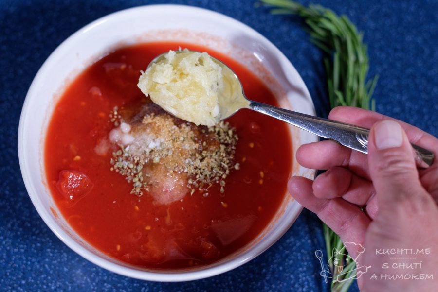 Ratatouille - a teď ještě dobře okořeněná rajčatová passata