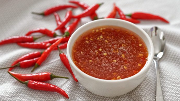 Sladkokyselá chilli omáčka - vynikající příloha například k masu