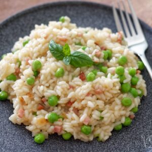 Itálie - risi e bisi - rizoto s hráškem