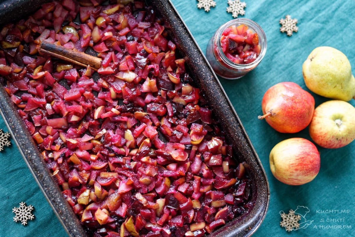 Hlavní fotka k receptu Jednoduchý pečený ovocný čaj