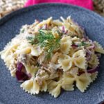 Těstoviny s uzenou makrelou