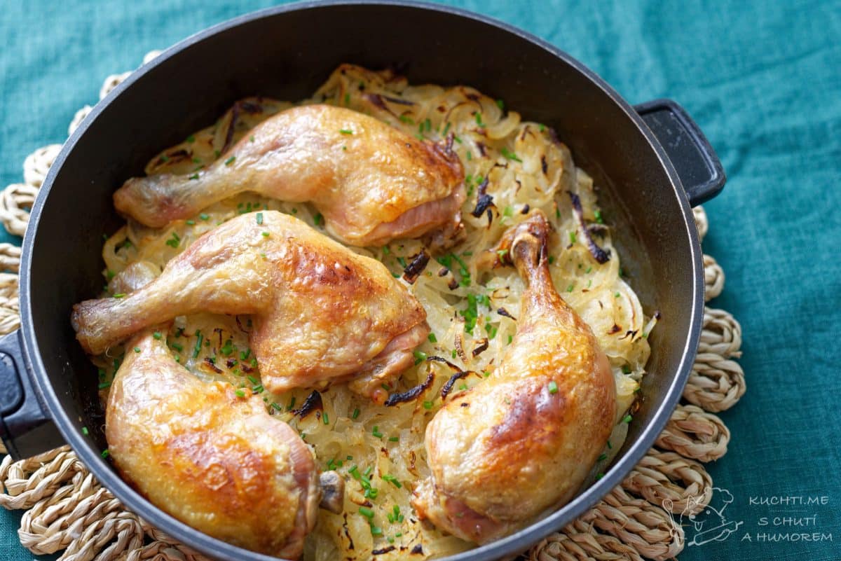 Hlavní fotka k receptu Kuře zapečené s kysaným zelím