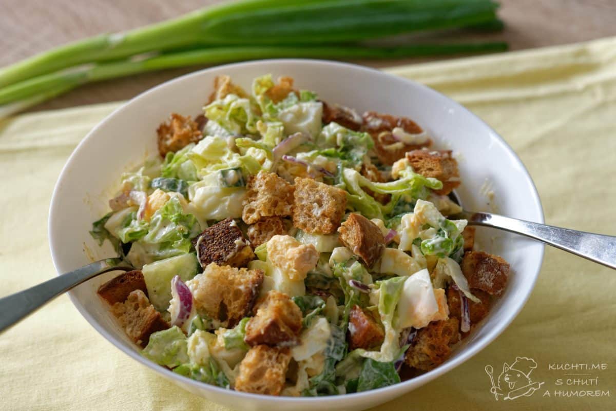 Hlavní fotka k receptu Lehký vajíčkový salát