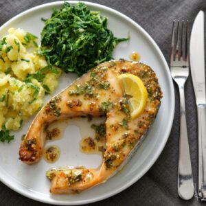 Losos s medovou marinádou, kterého připravíte během chvilky