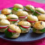 Mini burgry z listového těsta