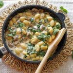 Krémové gnocchi s houbami a sýrem