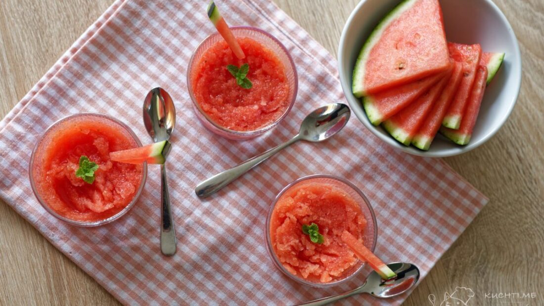 Melounový sorbet - osvěžující a lahodné