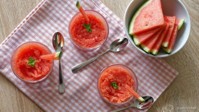 Melounový sorbet - osvěžující a lahodné